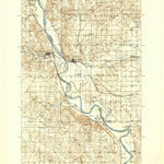 United States Geological Survey Bismark, ND (1907, 125000-Scale) digital map