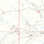United States Geological Survey Bison Bone Reservoir, MT (1971, 24000-Scale) digital map