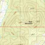 United States Geological Survey Bison Canyon, MT (1985, 24000-Scale) digital map