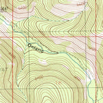 United States Geological Survey Bison Mountain, MT (1985, 24000-Scale) digital map