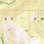 United States Geological Survey Bison Mountain, MT (2001, 24000-Scale) digital map