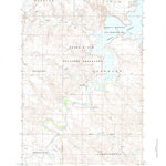 United States Geological Survey Bison NE, SD (1983, 24000-Scale) digital map