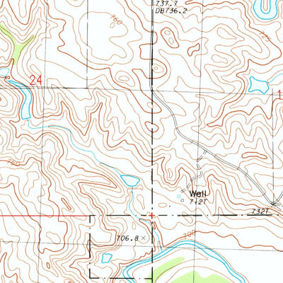 United States Geological Survey Bison NE, SD (1983, 24000-Scale) digital map