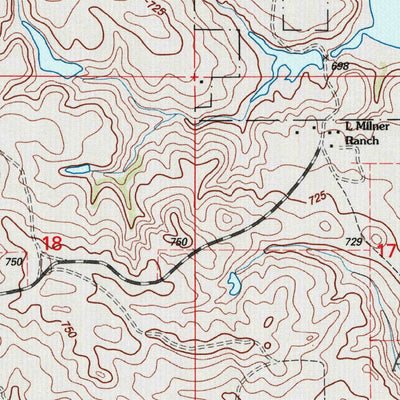 United States Geological Survey Bison NE, SD (1998, 24000-Scale) digital map