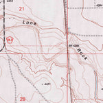 United States Geological Survey Bisonte, CO (1996, 24000-Scale) digital map