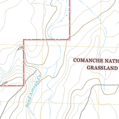 United States Geological Survey Bisonte, CO (2019, 24000-Scale) digital map