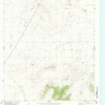 United States Geological Survey Bissett Mountain, TX (1983, 24000-Scale) digital map