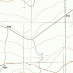 United States Geological Survey Bissett Mountain, TX (1983, 24000-Scale) digital map