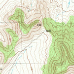 United States Geological Survey Bissett Mountain, TX (1983, 24000-Scale) digital map