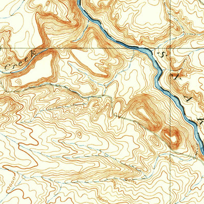 United States Geological Survey Bisuka, ID (1894, 125000-Scale) digital map