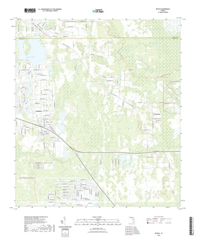 United States Geological Survey Bithlo, FL (2021, 24000-Scale) digital map