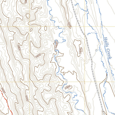 United States Geological Survey Bitter Creek Divide, UT (2023, 24000-Scale) digital map