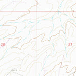United States Geological Survey Bitter Creek NE, WY (1968, 24000-Scale) digital map
