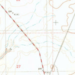 United States Geological Survey Bitter Creek, NM (1981, 24000-Scale) digital map