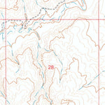 United States Geological Survey Bitter Creek NW, WY (1968, 24000-Scale) digital map