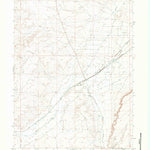 United States Geological Survey Bitter Creek, WY (1968, 24000-Scale) digital map