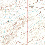 United States Geological Survey Bitter Creek, WY (1968, 24000-Scale) digital map