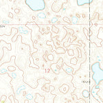 United States Geological Survey Bitter Lake, ND (1971, 24000-Scale) digital map