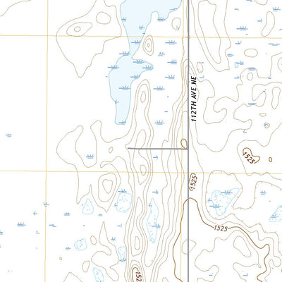 United States Geological Survey Bitter Lake, ND (2020, 24000-Scale) digital map