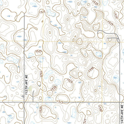 United States Geological Survey Bitter Lake, ND (2020, 24000-Scale) digital map