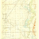 United States Geological Survey Bitter Lake, NM (1950, 24000-Scale) digital map