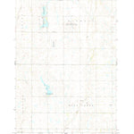 United States Geological Survey Bitter Lake, SD (1973, 24000-Scale) digital map