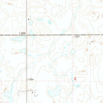 United States Geological Survey Bitter Lake, SD (1973, 24000-Scale) digital map
