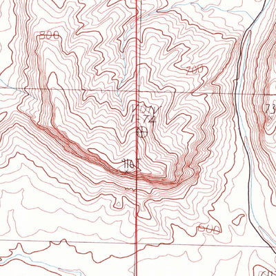 United States Geological Survey Bitter Spring, NV (1983, 24000-Scale) digital map