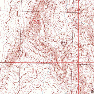 United States Geological Survey Bitter Spring, NV (1983, 24000-Scale) digital map