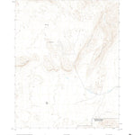 United States Geological Survey Bitter Spring, NV (2021, 24000-Scale) digital map