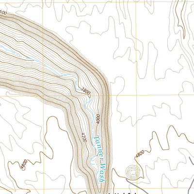 United States Geological Survey Bitter Springs, AZ (2021, 24000-Scale) digital map