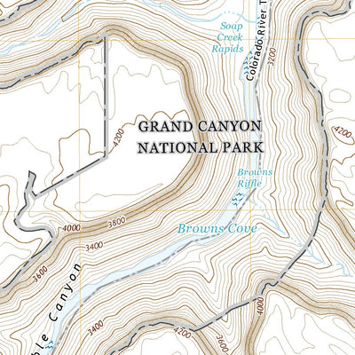 United States Geological Survey Bitter Springs, AZ (2021, 24000-Scale) digital map