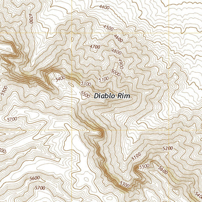 United States Geological Survey Bitter Well Mountain SW, TX (2019, 24000-Scale) digital map