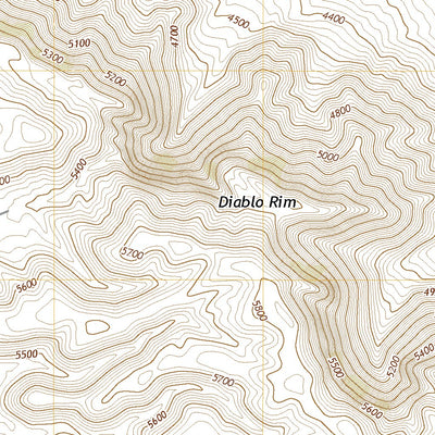 United States Geological Survey Bitter Well Mountain SW, TX (2022, 24000-Scale) digital map