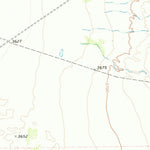 United States Geological Survey Bitter Well Mountain, TX (1973, 24000-Scale) digital map
