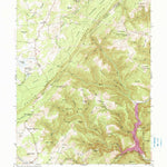 United States Geological Survey Bittinger, MD (1947, 24000-Scale) digital map