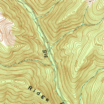 United States Geological Survey Bittinger, MD (1947, 24000-Scale) digital map