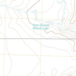 United States Geological Survey Bivins Lake, TX (2019, 24000-Scale) digital map