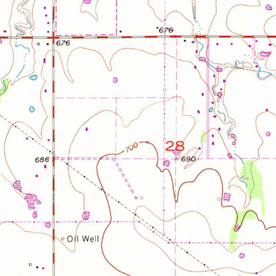 United States Geological Survey Bixby, OK (1957, 24000-Scale) digital map