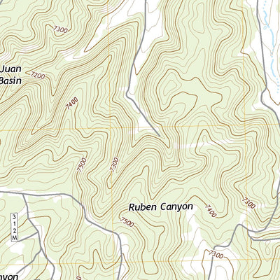 United States Geological Survey Bixler Ranch, NM (2020, 24000-Scale) digital map