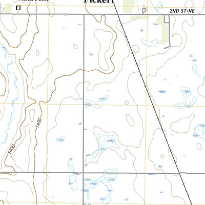 United States Geological Survey Blabon, ND (2020, 24000-Scale) digital map
