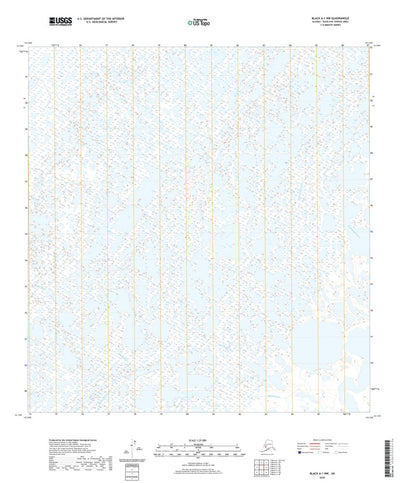 United States Geological Survey Black A-1 NW, AK (2020, 25000-Scale) digital map