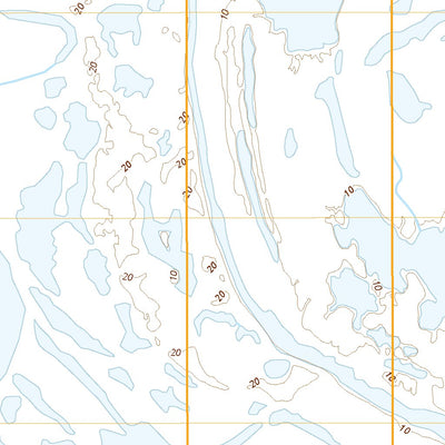 United States Geological Survey Black A-1 SE, AK (2020, 25000-Scale) digital map