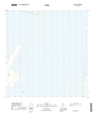 United States Geological Survey Black A-2 SW, AK (2020, 25000-Scale) digital map