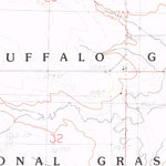 United States Geological Survey Black Banks Creek East, SD-NE (1982, 24000-Scale) digital map