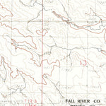 United States Geological Survey Black Banks Creek West, SD-NE (1982, 25000-Scale) digital map