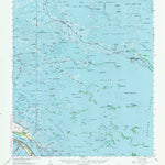 United States Geological Survey Black Bay, LA (1964, 62500-Scale) digital map