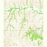 United States Geological Survey Black Bear, OK (1972, 24000-Scale) digital map