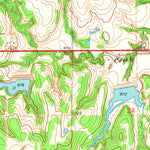 United States Geological Survey Black Bear, OK (1972, 24000-Scale) digital map