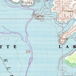 United States Geological Survey Black Bluffs, NM (1961, 24000-Scale) digital map